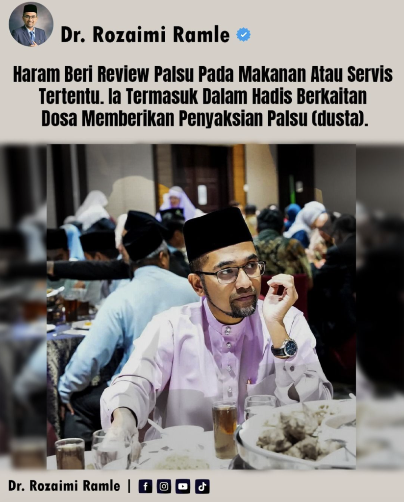 hukum beri review palsu